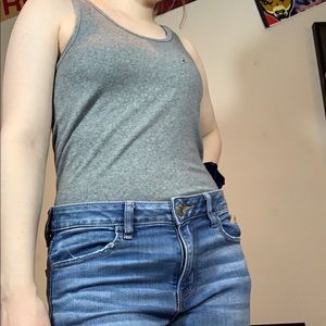 Grey Tank Top Undershirt